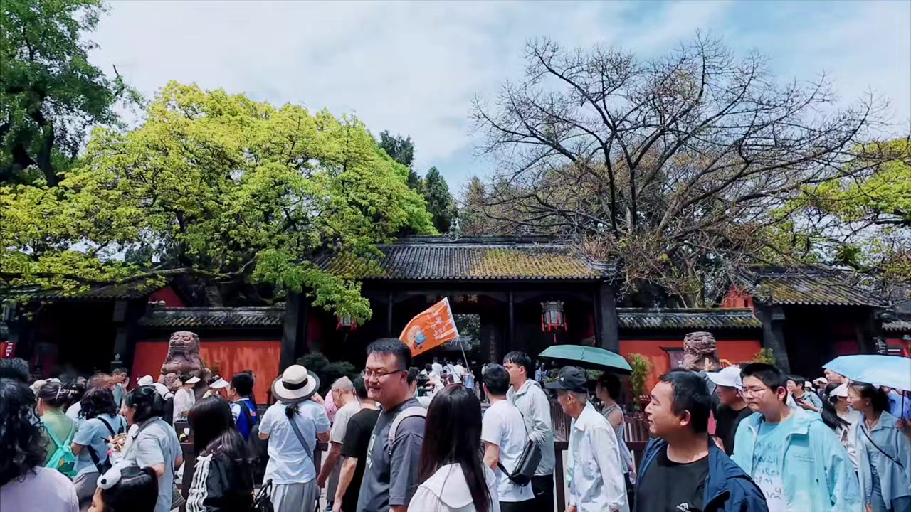 “青梅煮酒话英雄”！成都武侯祠“五一”迎文化盛宴